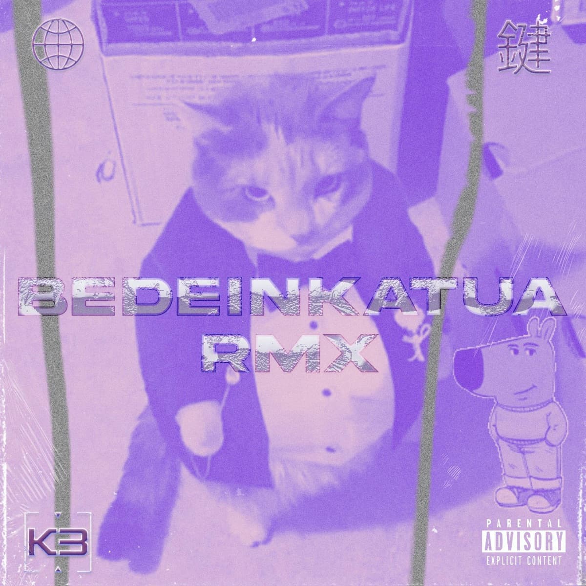 Portada del sencillo BEDEINKATUA RMX de KTR3.