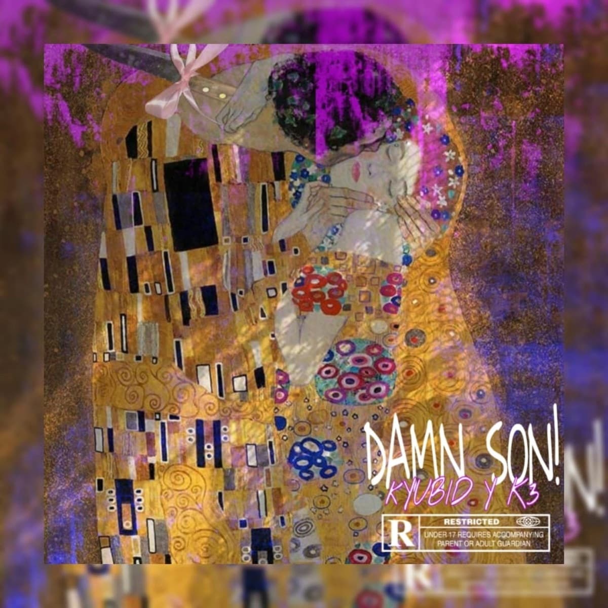 Portada del sencillo DAMN SON! de Kyubid con KTR3.