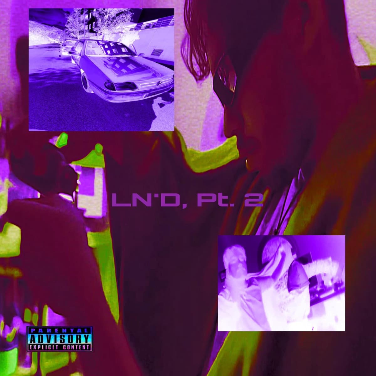 Portada del sencillo Luv N' Drugs, Pt. 2 de XRTZY con Kid Icaro.